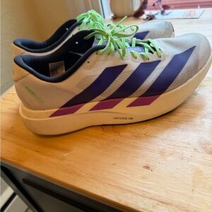 Adidas Adizero Evo SL NYC White/Purple Size 13